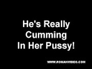 Hot wife sex with big cock lover and creampie eating from sissy husband in chastity and sph findom face sitting ass worship 14/16