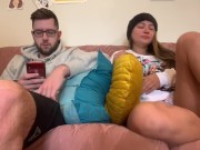 My step-dad catches me touching myself and wants to helps me SQUIRT! 1/16