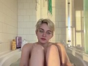 Bath time with Skye  8/16