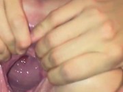 bottle stretching my pussy 1/16