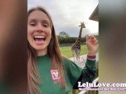 Lelu Love - FAVORITE RV adventure yet, hearing THESE all day every day, plus behind the scenes between asshole pussy closeups 13/16