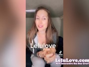 Lelu Love - FAVORITE RV adventure yet, hearing THESE all day every day, plus behind the scenes between asshole pussy closeups 6/16