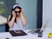 Black-haired Intern Ginebra Belluci Ass-fucked by Her Black Boss 5/16