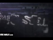 Freeuse Milf - Busty Milf Stepmom And Her Sexy Teen Gal Get Fucked On The Kitchen Floor By Stepson 1/16