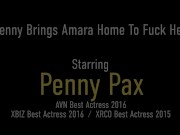 Pink Pussy Red Head Penny Pax Licks Amara Romani To Orgasm! 1/16