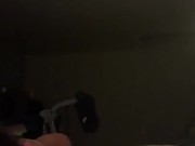 Getting interrupted by brothers girlfriend while riding the dick 16/16