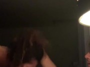 Getting interrupted by brothers girlfriend while riding the dick 6/16