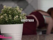 GIRLSRIMMING - The handyman got a wounderful rimming from sexy redhead MILF 1/16