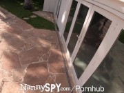 NANNYSPY Teasing Nanny Girl Caught Masturbating 1/16