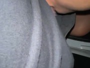 Asian Anal Slut Gets Creampie at Liquor Store Parking Lot Public ATM Stranger Watches Exhibitionist 1/16