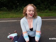 Sarah Shows Us How She Masturbates 8/16