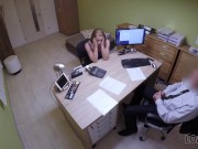 LOAN4K. Banker is ready to help a babe if she gives something in return 10/16