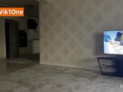 Movie watching ended with deepthroat and facial 1/16