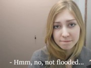 Жена Соседа в Сексуальном Белье Проверила Течь и мой ЧЛЕН | PussyKageLove 1/16