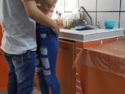 Seduciendo a LA de mi ESPOSA en la COCINA 2/16