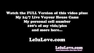 Lelu Love - Watch me flip my hair w/ hairjob JOI, vibrator masturbation for wet creamy panties, booty popping & twerking nude0