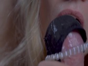 I just love to make him cum. MILF teasing cock until explosion. 15/16