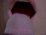 I just love to make him cum. MILF teasing cock until explosion. 3/16