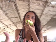 CARNEDELMERCADO - Skinny Latina Juanita Gomez Tries Porn And Ends Up Loving It 3/16