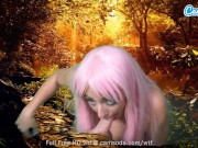 Hot Teen blows floating cock and gets cum on ass 15/16