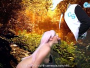 Hot Teen blows floating cock and gets cum on ass 5/16