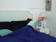 My Friend Surprised Me Under The Covers With A Nice Blowjob - OnlyTeenBlowjobs 1/16