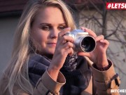 BITCHESABROAD - Busty Tourist Marina Visconti Takes Big Cock On Christmas Day - LETSDOEIT 2/16