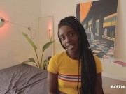 Eve Enjoys Some Time with Her Toys