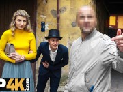 HUNT4K. Burying my big dick in this slutty socialites pussy was such a great experience for me