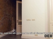 DEBT4k. Devious creditor has unforgettable foursome with three chicks 4/16