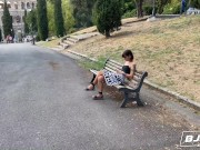 BJRAW Stunning Italian babe Silvia Soprano goes balls deep on a big dick 1/16