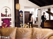 MILF Offers Up Her Big Tits To Make Things Better 3/16