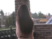 OLD4K. Russian woman sucks old cock and then receives it in her snatch 1/16