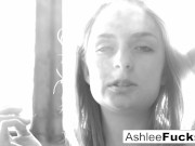 Ashlee Graham smoking & showing 8/16