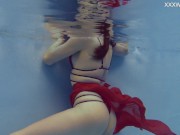 Enjoy Marfa swimming and Anastasia Ocean too underwater 13/16