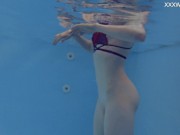 Enjoy Marfa swimming and Anastasia Ocean too underwater 14/16