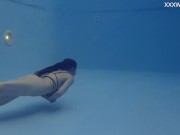 Enjoy Marfa swimming and Anastasia Ocean too underwater 15/16