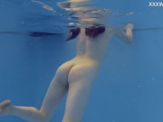 Enjoy Marfa swimming and Anastasia Ocean too underwater 16/16