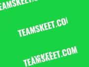 Family Strokes - Pretty Assed Blonde Babe And Her Sexy Girlfriend Share Her Stepbrother's Cock 3/16