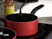 TeamSkeet Cinematic Universe - Gorgeous Teen Enjoys Her Stepbrother And Stepfather's Dicks At Once 2/16