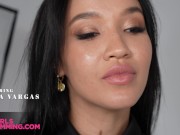 GIRLSRIMMING - Wet interracial rimjob by sexy Asia Vargas 1/16