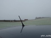 Mouthful of cum near the road 1/16