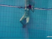 Horny babes swim nude underwater 12/16