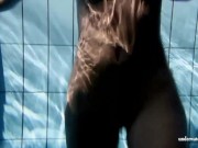 Horny babes swim nude underwater 13/16