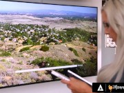 MOMMYSGIRL Busty MILF Nina Elle Has Passionate Sex With Stepdaughter After Discovering Her Porn 2/16