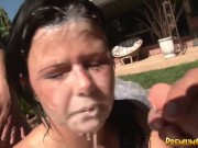 Loni Evans with Big tits Blowbang Outdoor 16/16