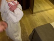 Finge di essere una escort per essere scopata, le sborro in bocca e poi passa ad un altro uomo. Ita 4/16