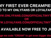 TINY TEXIE SUCKS AND GETS FUCKED WITH A BUTT PLUG IN AND THEN FILLED UP WITH A CREAMPIE 16/16