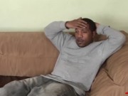 Chubby Ebony Lady Sucks BBC Before Sex 1/16