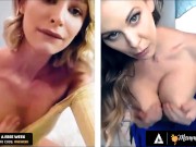 MOMMYSGIRL Thirsty Emma Hix And Stepmom Cherie DeVille Share Their Wet Pussy On Cam 7/16